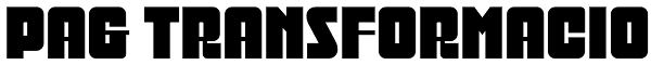 PAG Transformacio Font