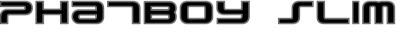 PhatBoy Slim Font