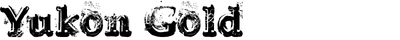 Yukon Gold Font