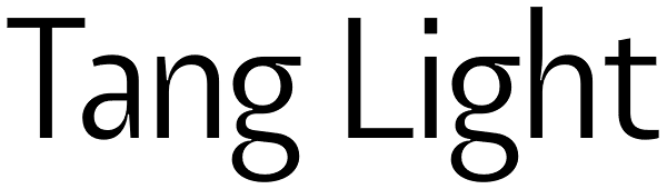 Tang Light Font
