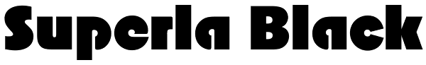 Superla Black Font