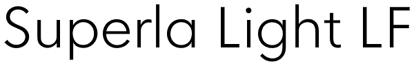 Superla Light LF Font