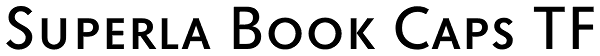 Superla Book Caps TF Font
