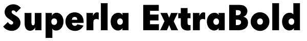 Superla ExtraBold Font