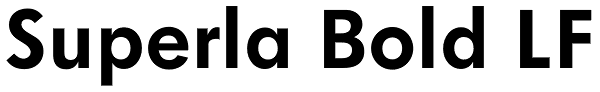 Superla Bold LF Font