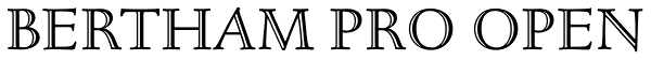 Bertham Pro Open Font