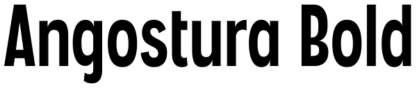 Angostura Bold Font