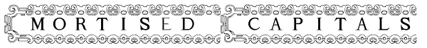 Mortised Capitals Font