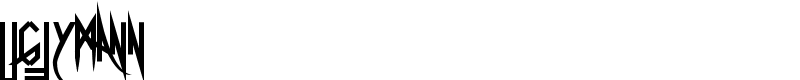 Uglymann Font