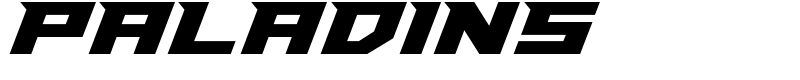 Paladins Font