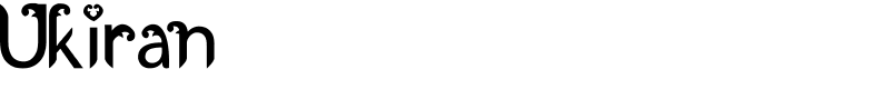 Ukiran Font