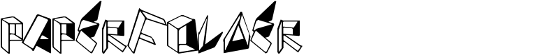 PaperFolder Font