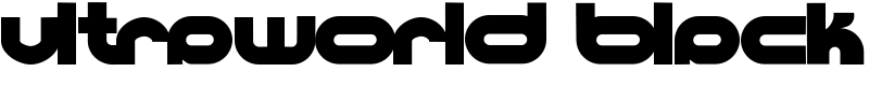 Ultraworld black Font