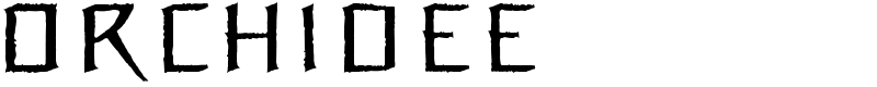 Orchidee Font