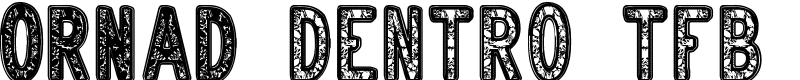 ORNAD dentro tfb Font