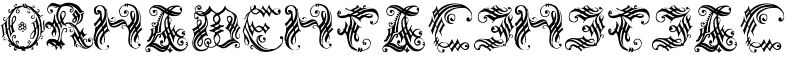 OrnamentalInitial Font