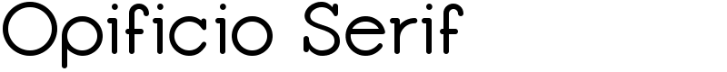Opificio Serif Font