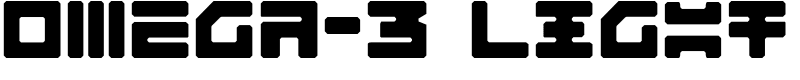 Omega-3 Light Font