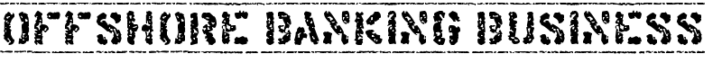 Offshore Banking Business Font