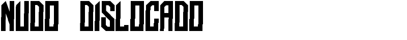NUDO-Dislocado Font