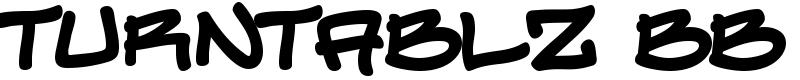 Turntablz BB Font