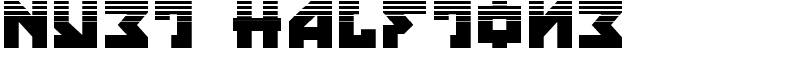 Nyet Halftone Font