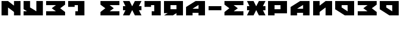 Nyet Extra-Expanded Font