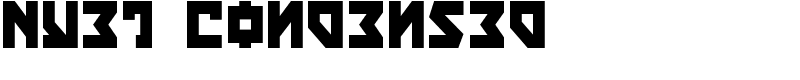 Nyet Condensed Font