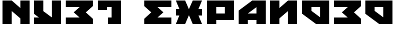 Nyet Expanded Font