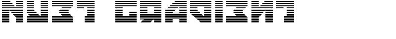 Nyet Gradient Font
