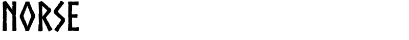 Norse Font
