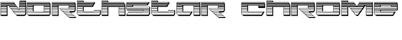 Northstar Chrome Font