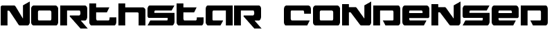 Northstar Condensed Font
