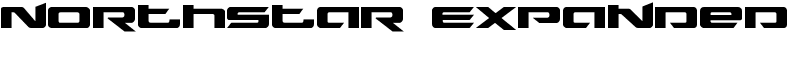 Northstar Expanded Font