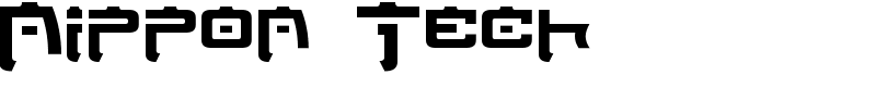 Nippon Tech Font