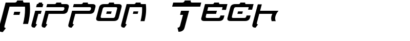 Nippon Tech Font