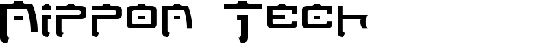 Nippon Tech Font