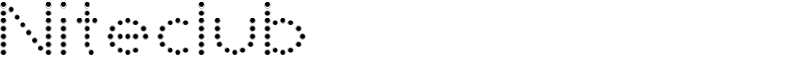 Niteclub Font