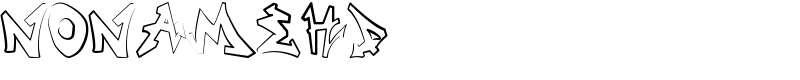 NONAMEHD Font