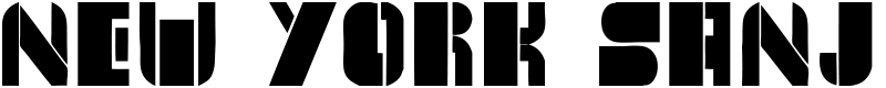 New York Sanj Font