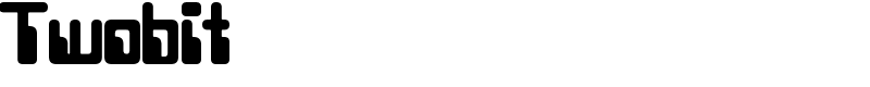 Twobit Font