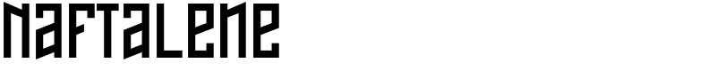 Naftalene Font