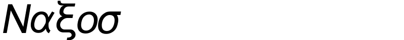 Naxos Font