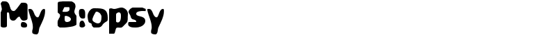 My Biopsy Font