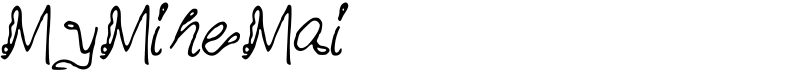 MyMineMai Font