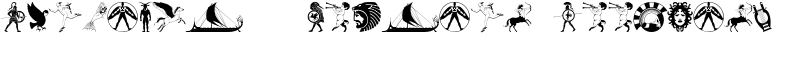 Mythical & Hoplite Noodgies Font