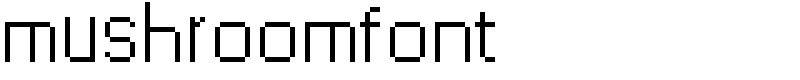 mushroomfont Font