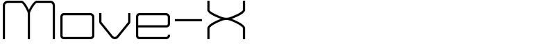 Move-X Font