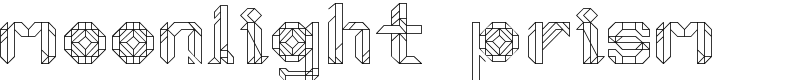 Moonlight Prism Font