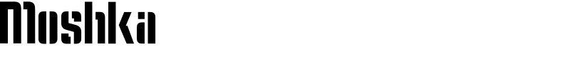 Moshka Font